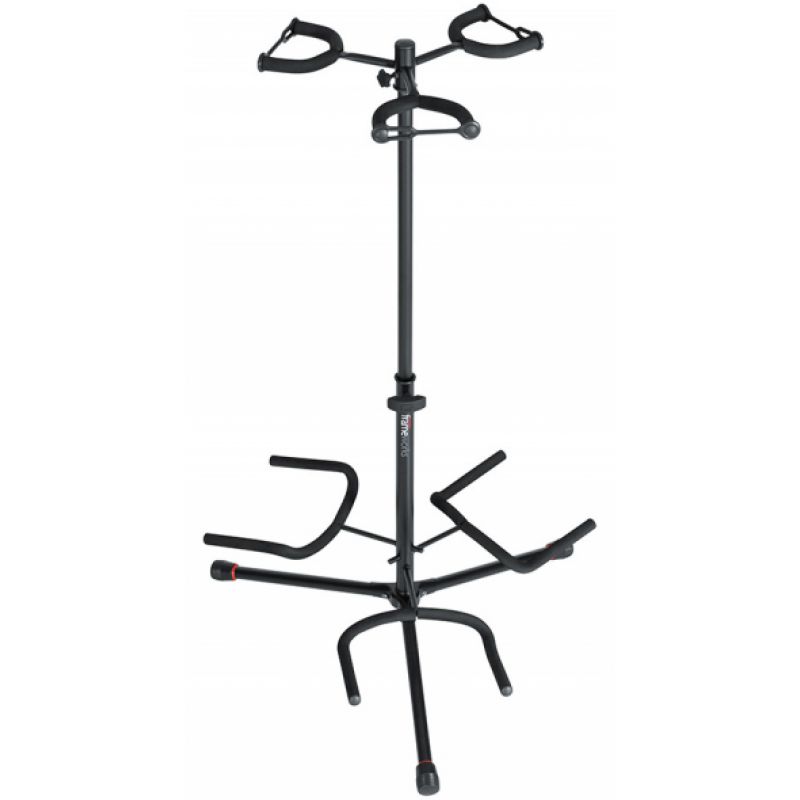 Стойка для трех гитар Gator Frameworks GFW-GTR-3000 Triple Guitar Stand Стойка для трех гитар Gator Frameworks GFW-GTR-3000 Triple Guitar Stand